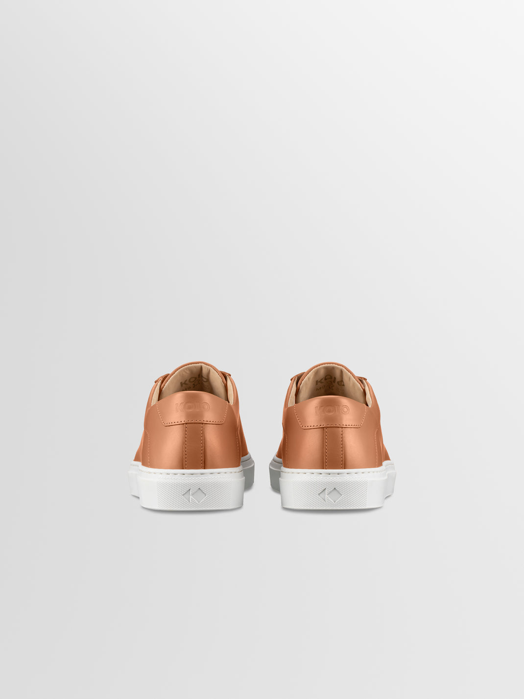 Capri Leather Sneaker in Castagna