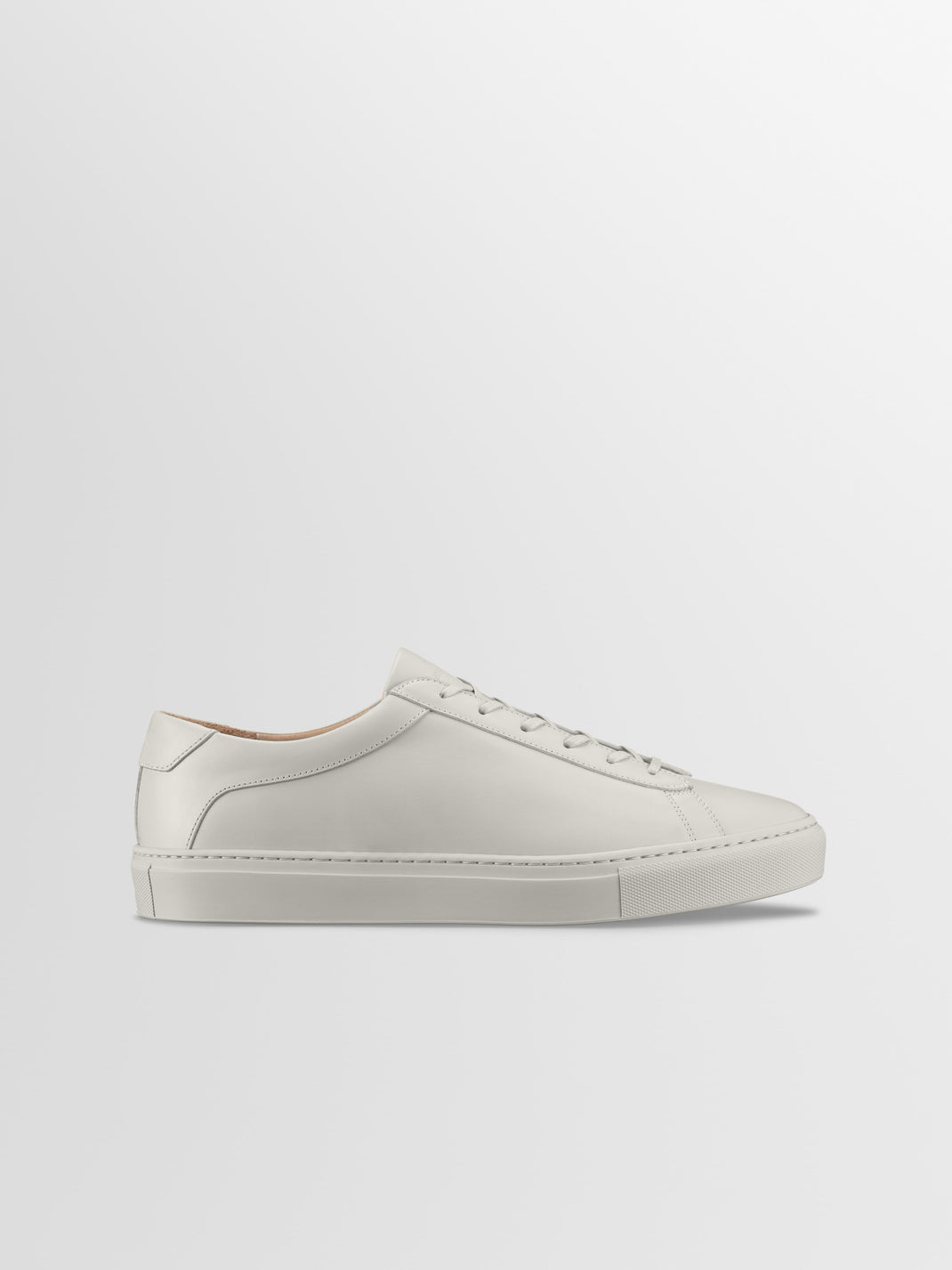 Capri Leather Sneaker in Sandstone Wide Fit