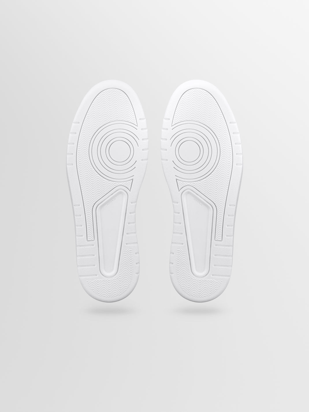 White rubber soles