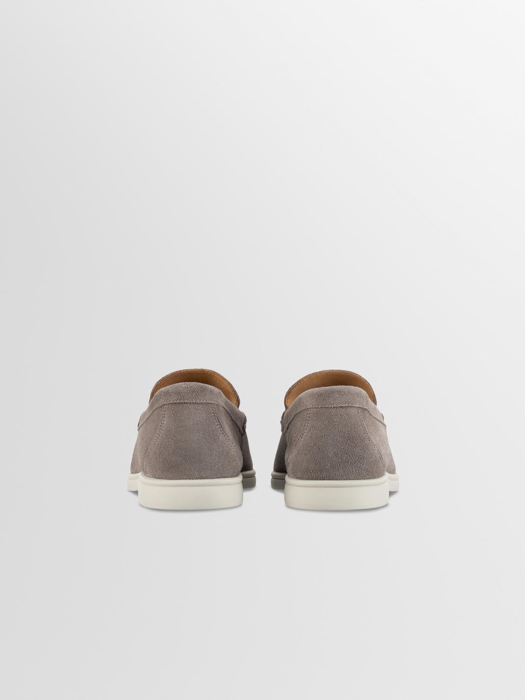 Catania Suede Loafer in Taupe