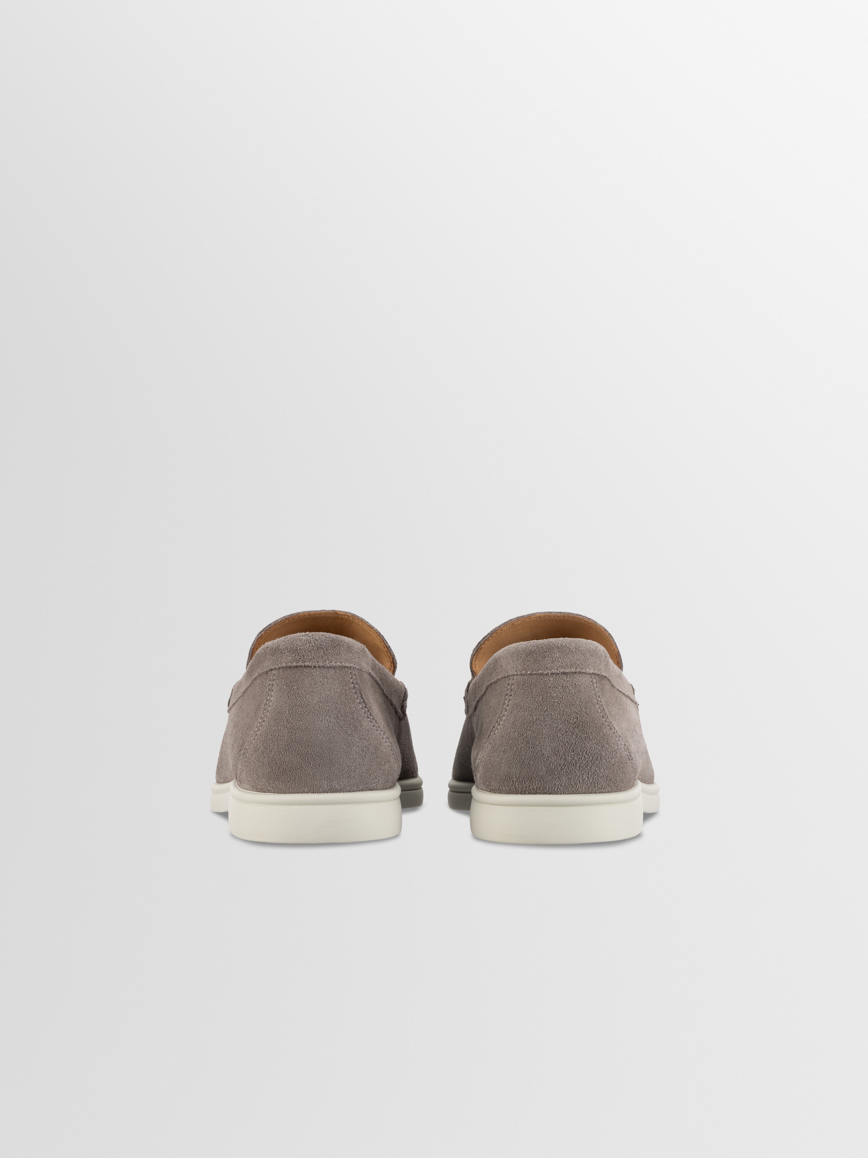 Catania Suede Loafer in Taupe