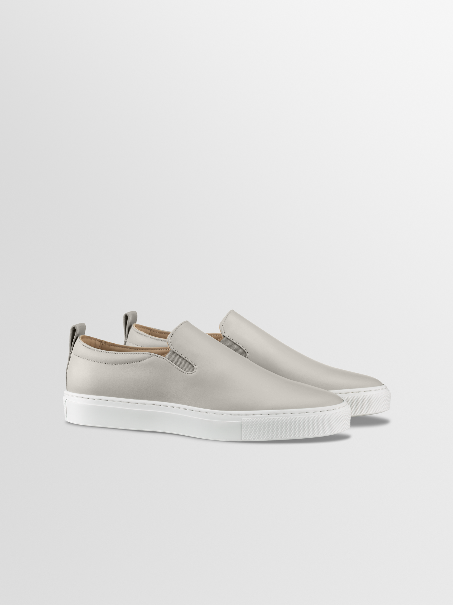 Garda Leather Sneaker in Sandstone