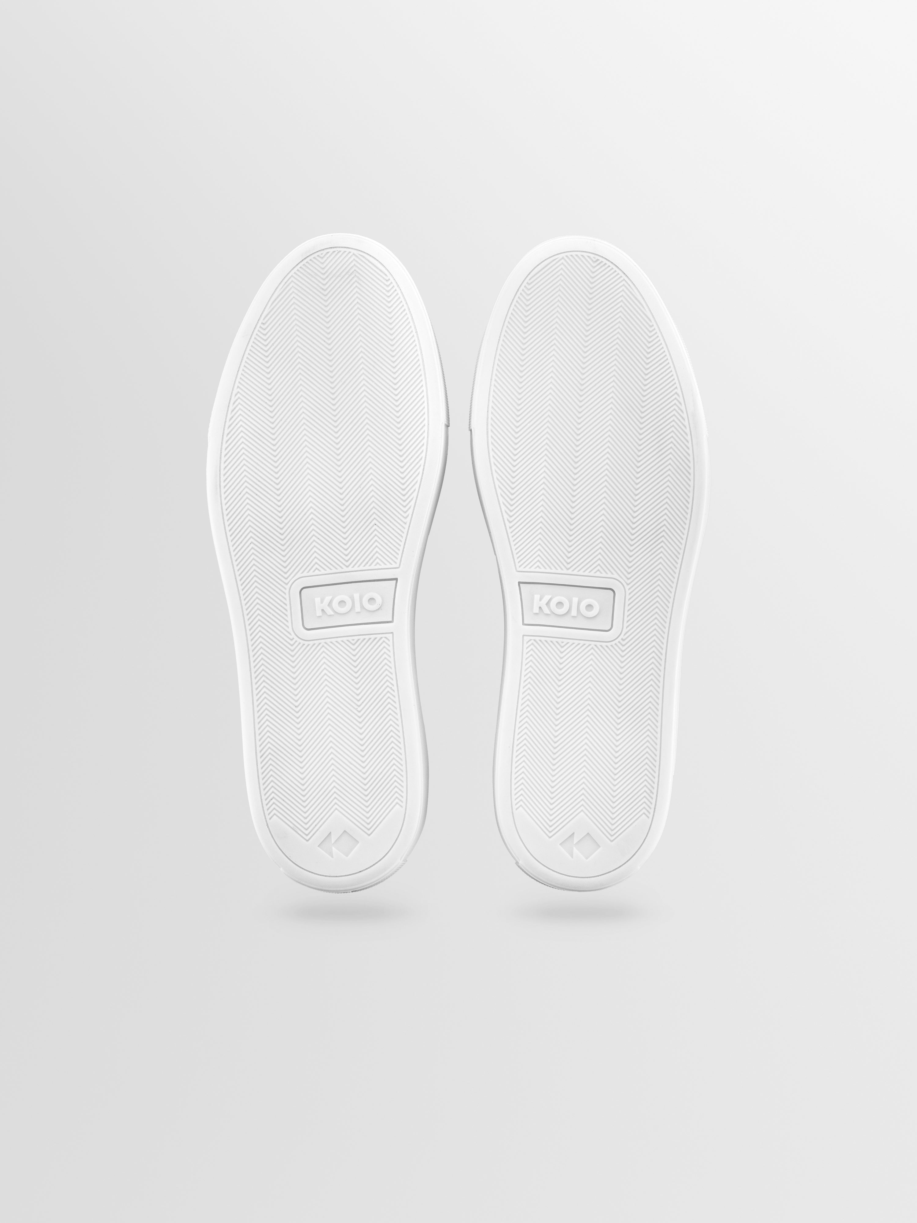 White rubber soles