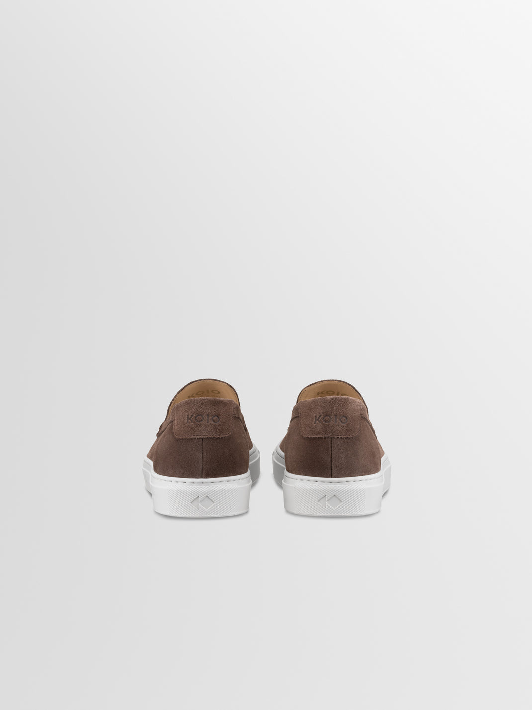 Lido Suede Loafer in Walnut