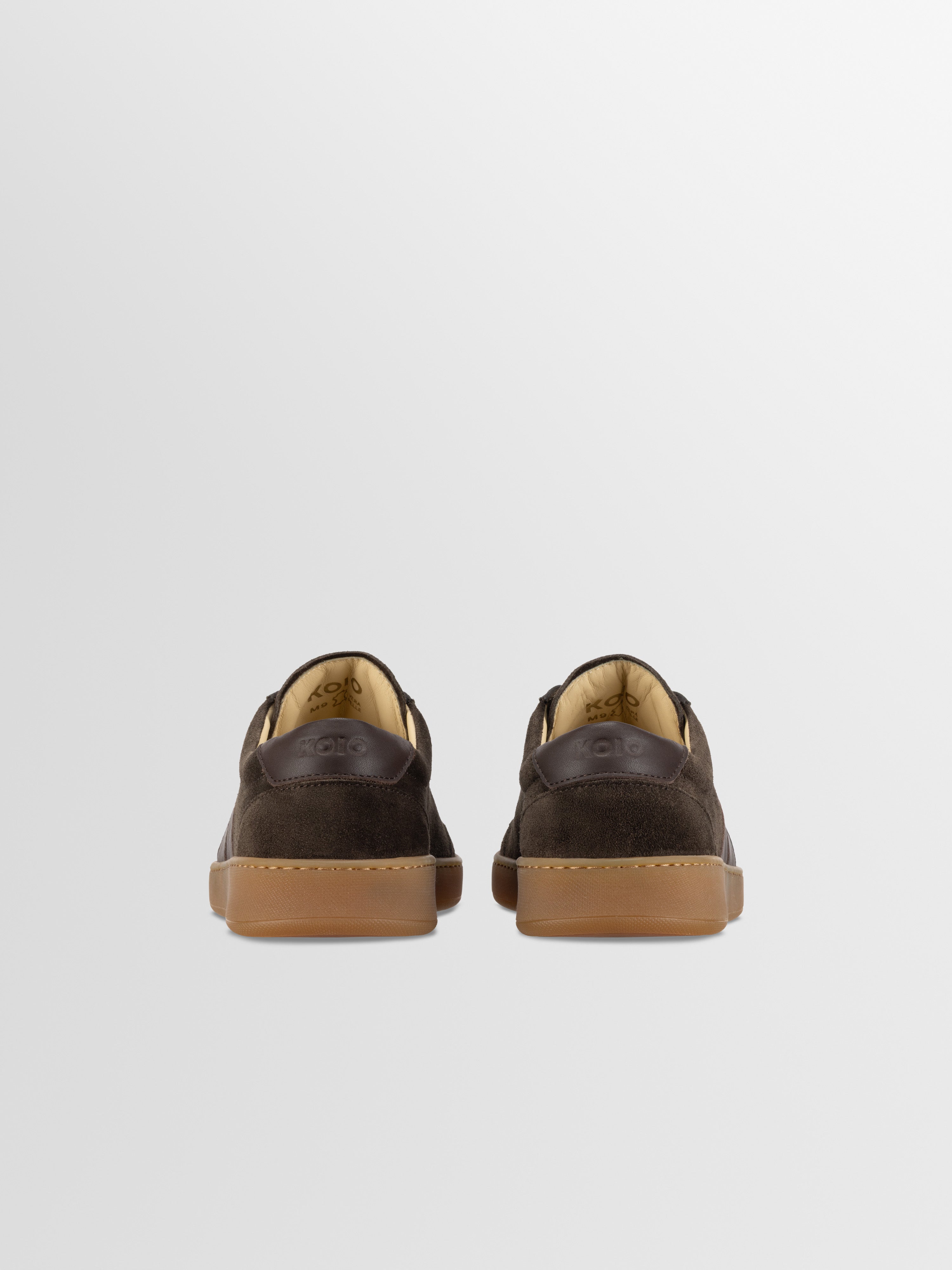 Monza Leather & Suede Sneaker in Cacao