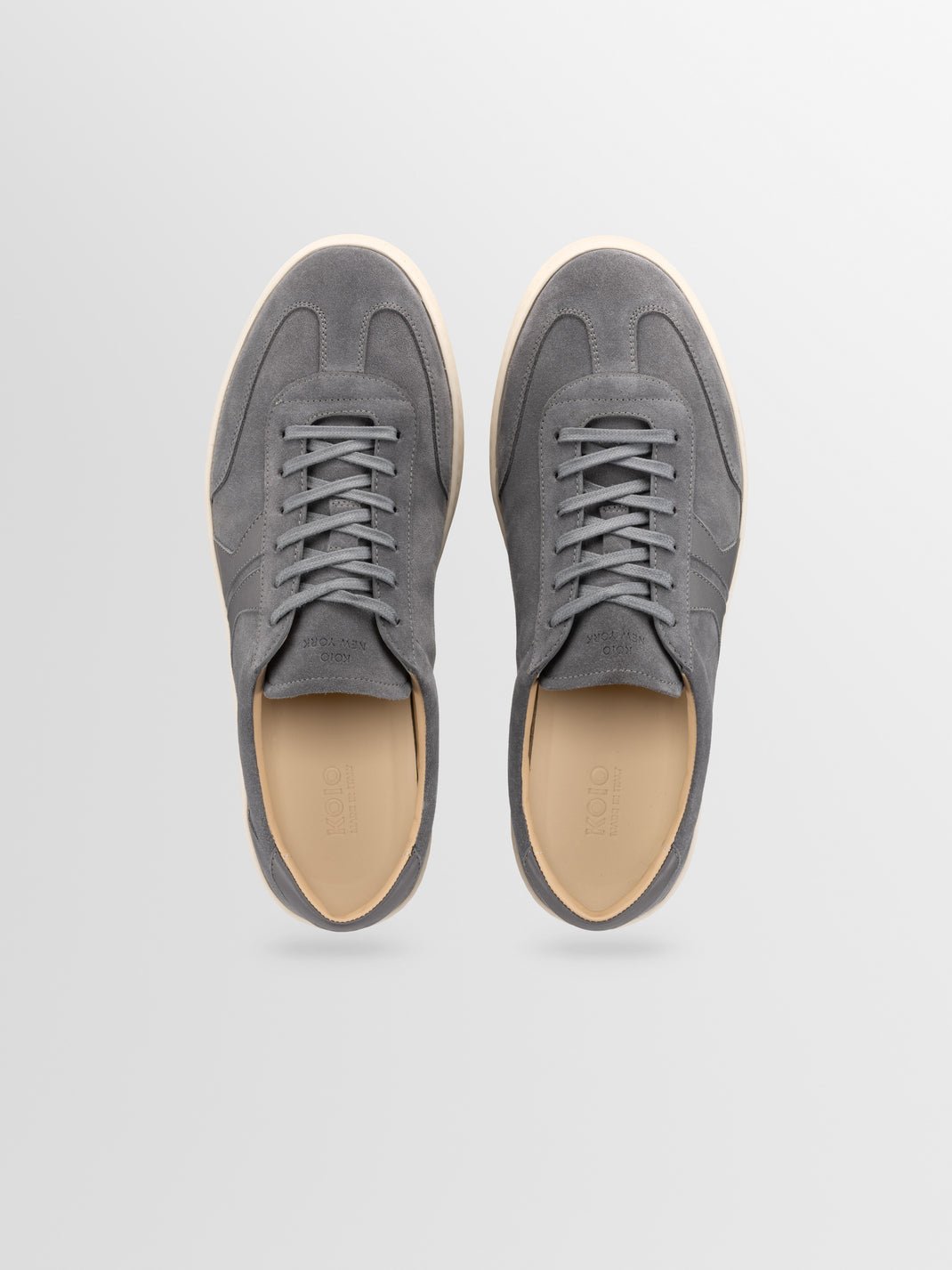 Monza Suede Sneaker in Falcon