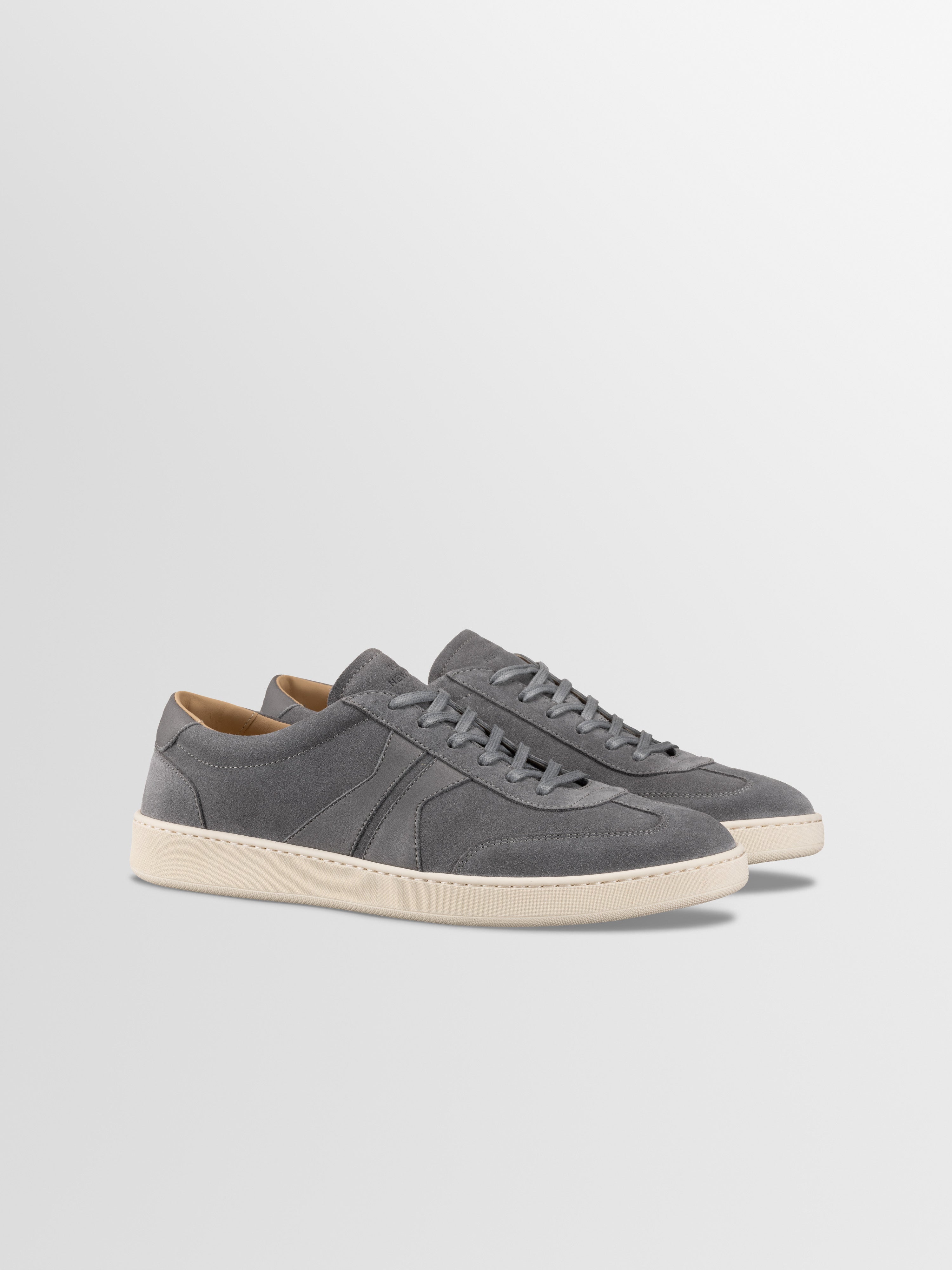 Monza Suede Sneaker in Falcon