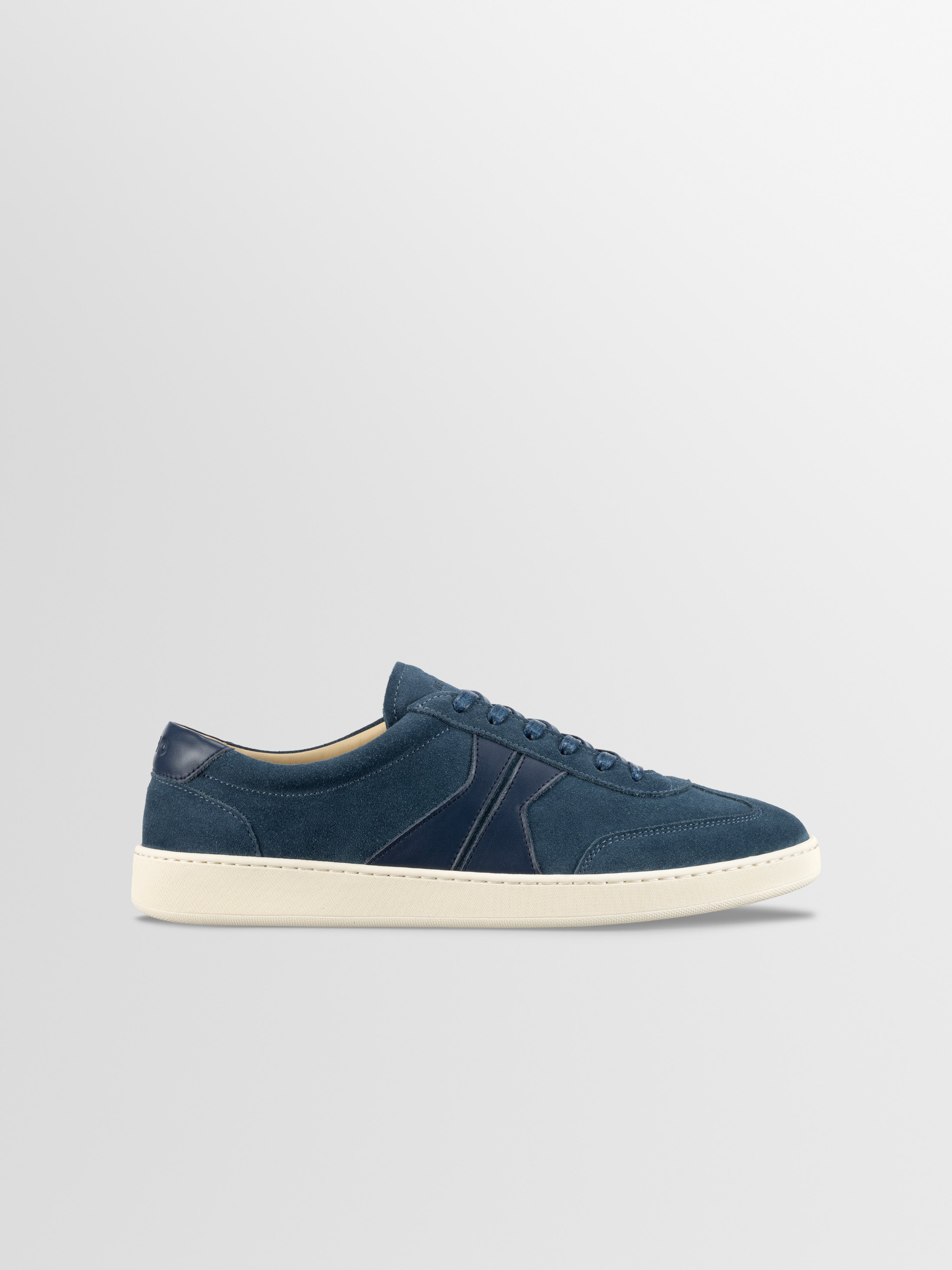 Monza Suede Sneaker in Indigo
