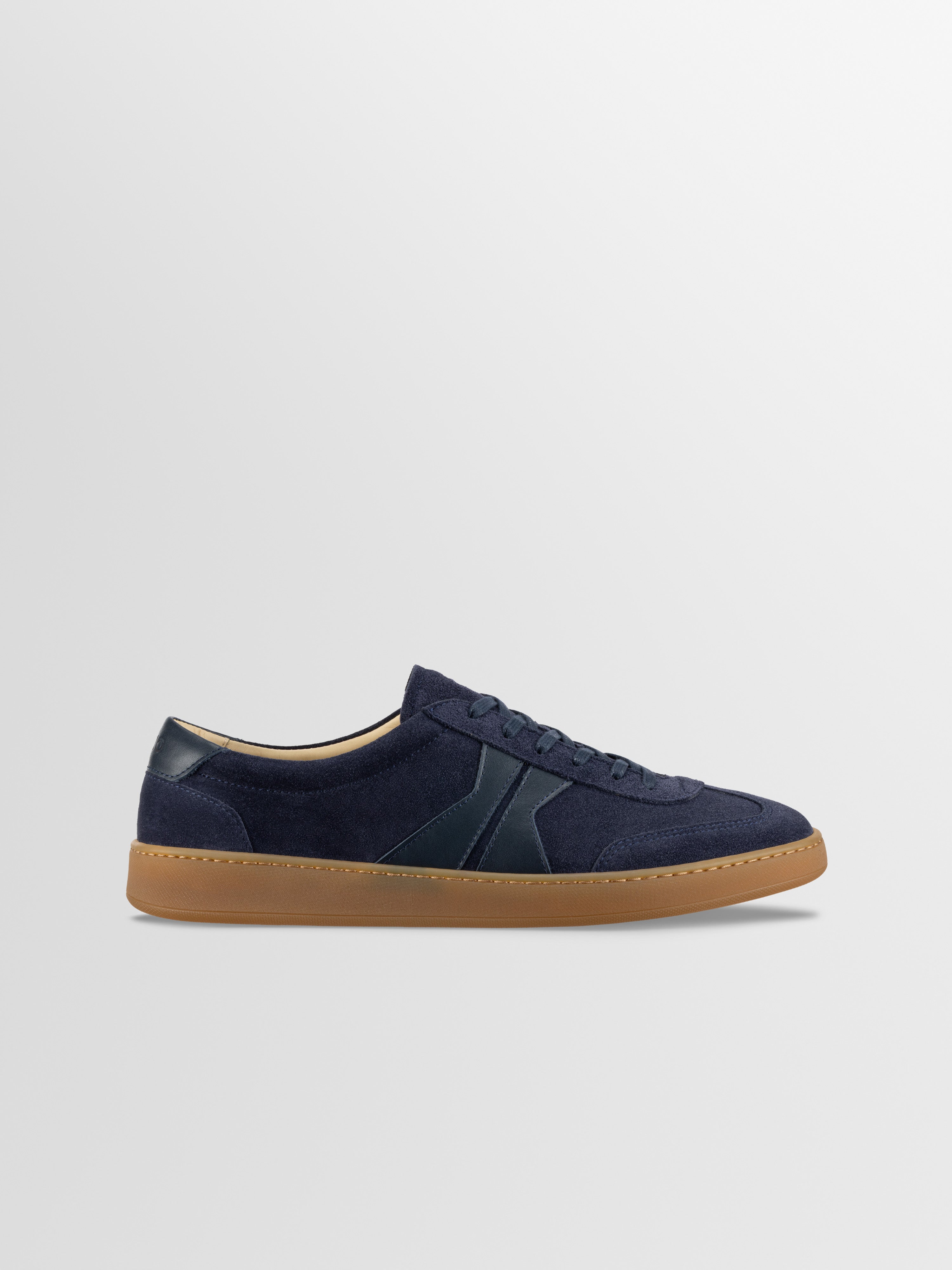 Monza Leather & Suede Sneaker in Universe