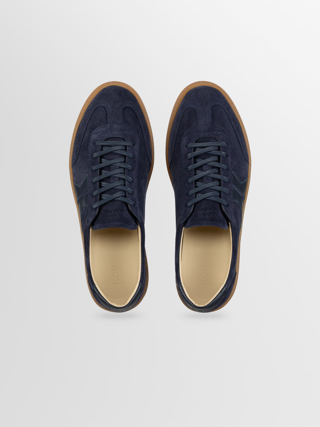 Monza Leather & Suede Sneaker in Universe