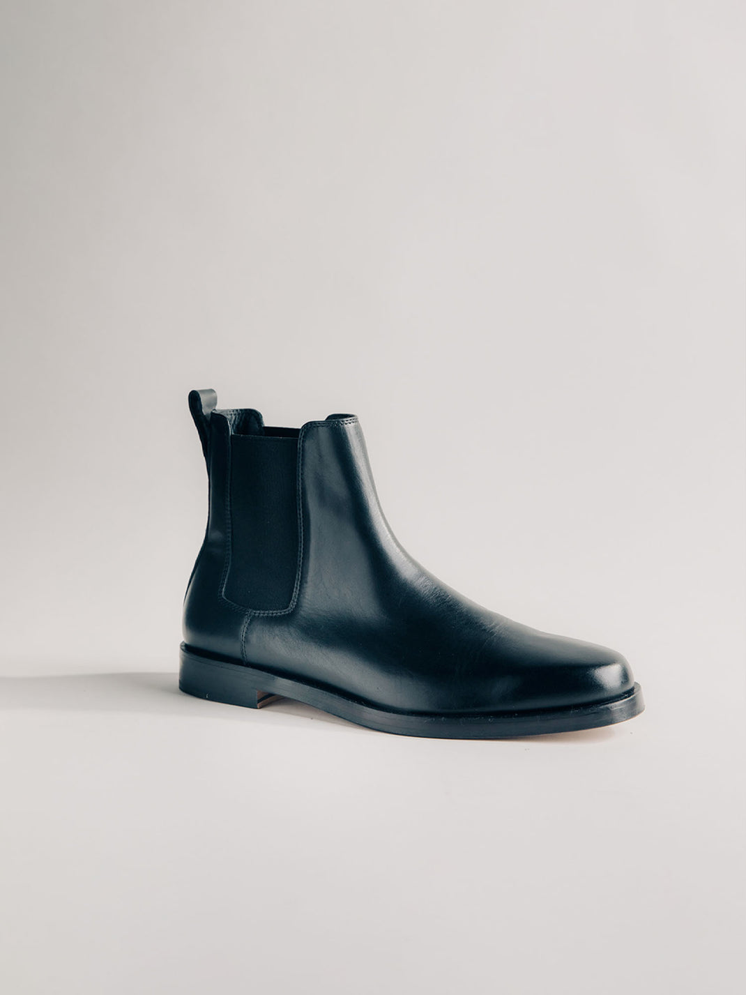 Trento Leather Boot in Black